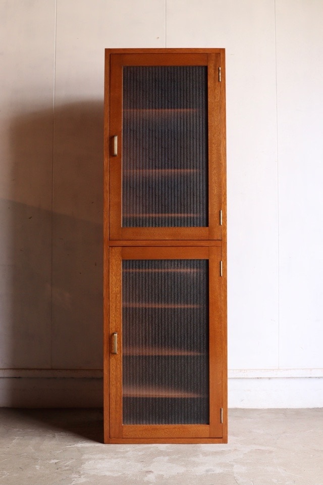 モールガラスの戸棚 | 全ての商品 - 古家具古道具 そうすけ