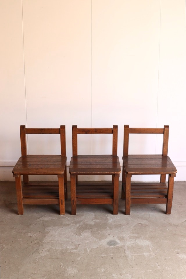 幼児用机+椅子 古道具 幼児用机+椅子 古道具
