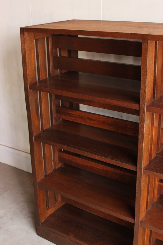 古い本箱　棚　古家具 両面使える大きな本棚 | 全ての商品 - 古家具古道具 そうすけ