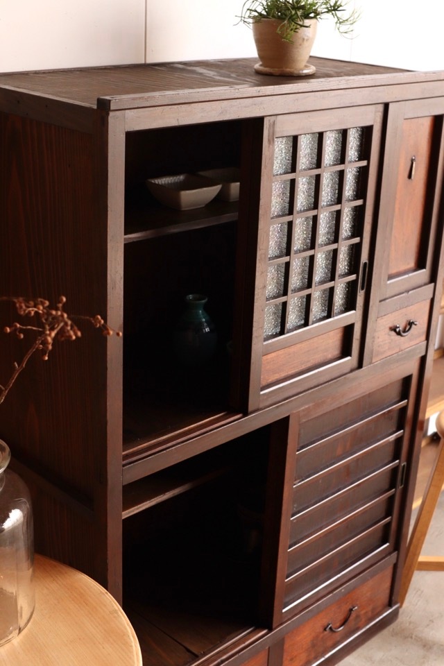 古家具 茶箪笥 茶箪笥 | 全ての商品 - 古家具古道具 そうすけ