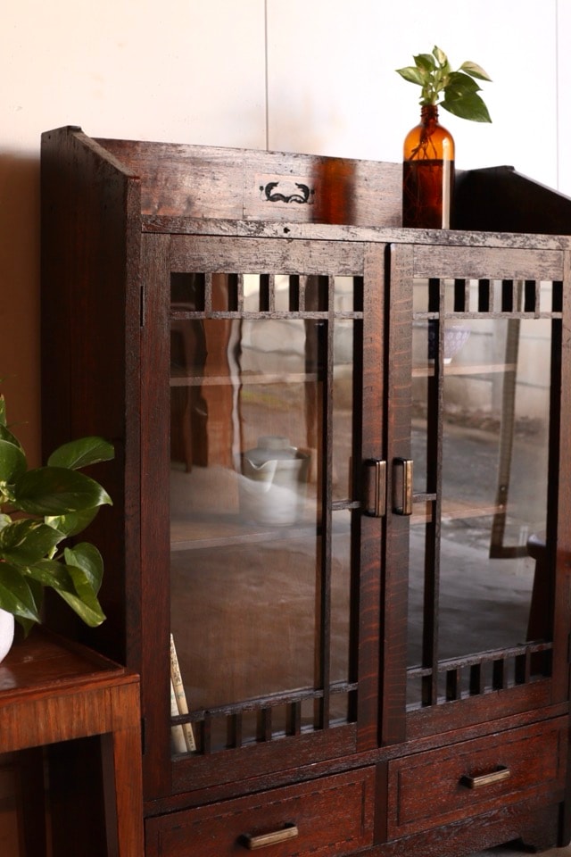 ガラス戸棚 | 全ての商品 - 古家具古道具 そうすけ