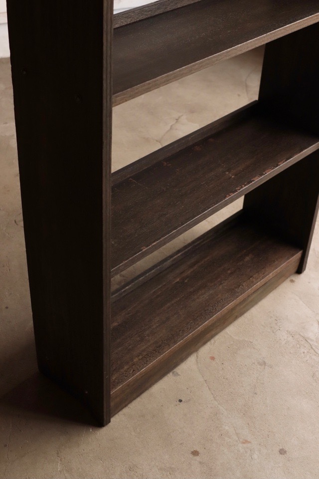 古道具　本棚 ジャパンヴィンテージ 木製シェルフ 本棚 古道具 レトロ/Japanese