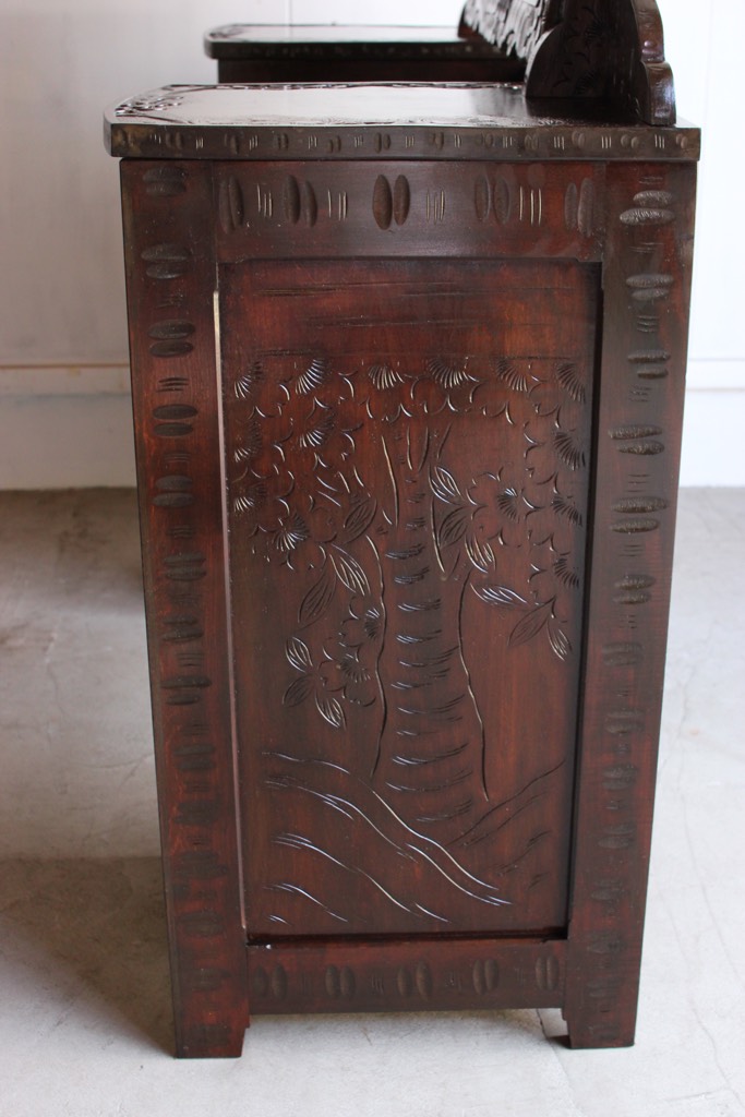 軽井沢彫ドレッサー(スツール付) | 小物/その他,その他 - 古家具