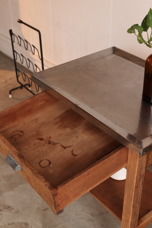 レンジ台 作業台 古家具 古道具 レンジ台 作業台 古家具 古道具