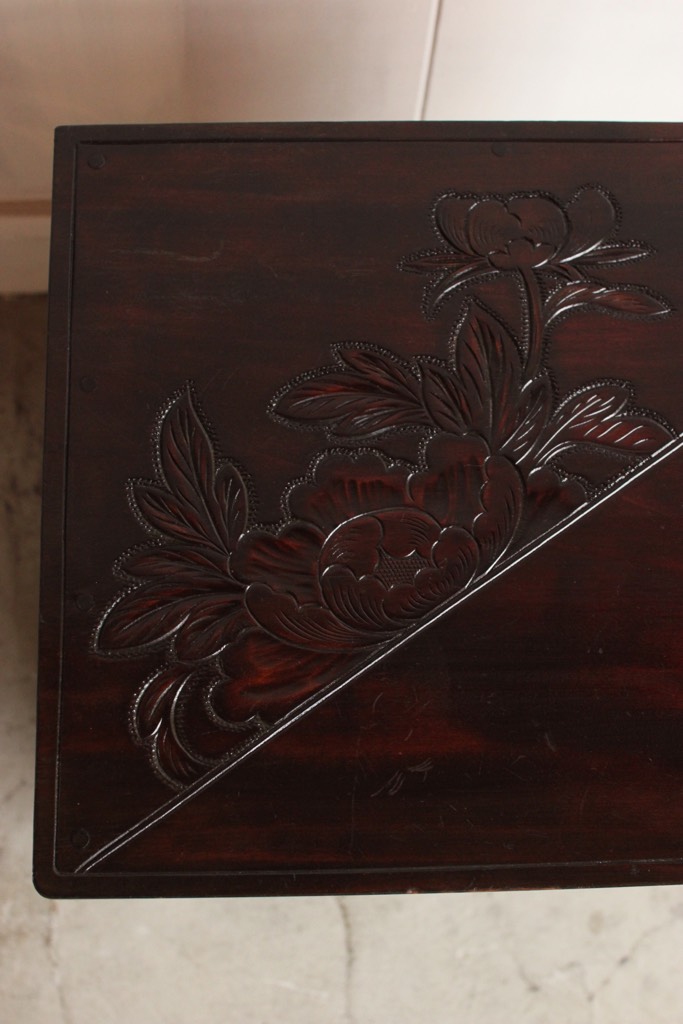 軽井沢彫小チェスト