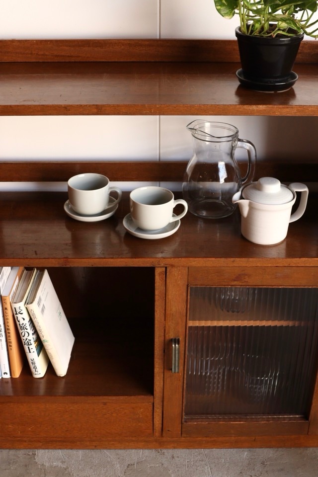 モールガラス戸棚