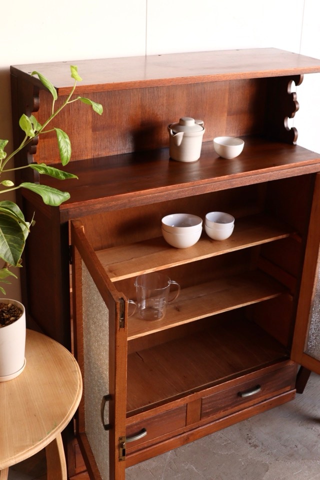 ダイヤガラスの戸棚 | 全ての商品 - 古家具古道具 そうすけ