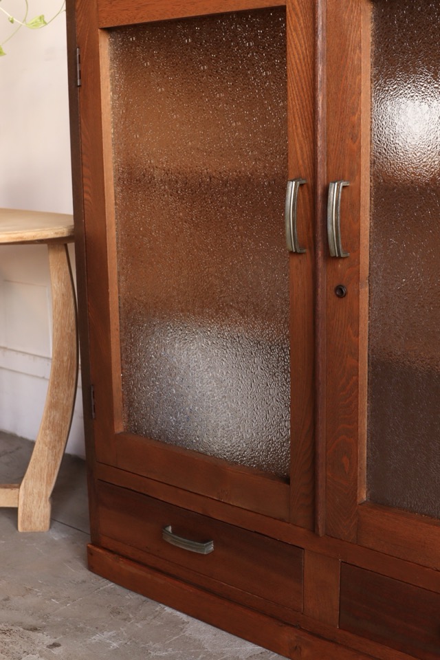 ダイヤガラスの戸棚 | 全ての商品 - 古家具古道具 そうすけ