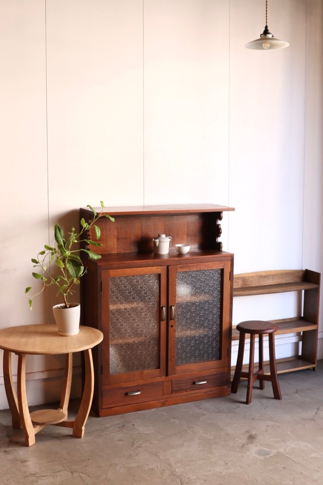 ダイヤガラスの戸棚 | 全ての商品 - 古家具古道具 そうすけ