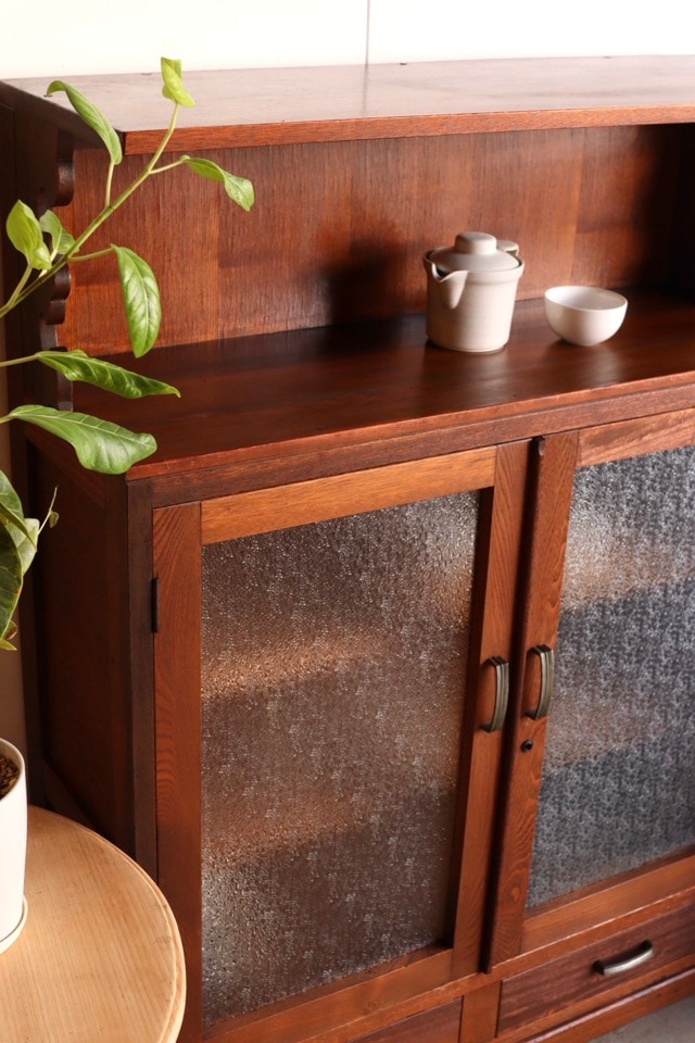 ダイヤガラスの戸棚 | 全ての商品 - 古家具古道具 そうすけ