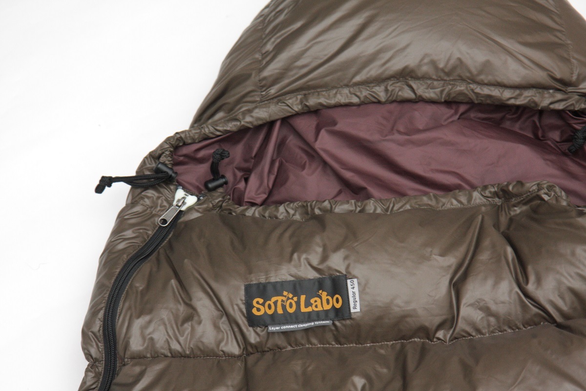 SLEEPING BAG��Regular��450��<br>Layer connect sleeping system