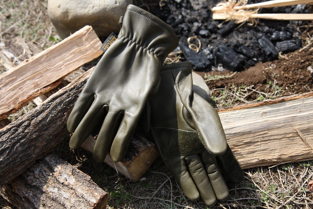 Leather Camp Gloves 001