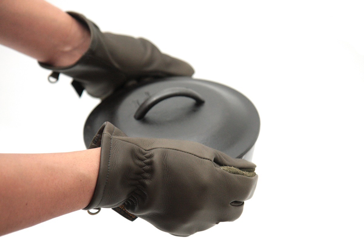 Leather Camp Gloves 001