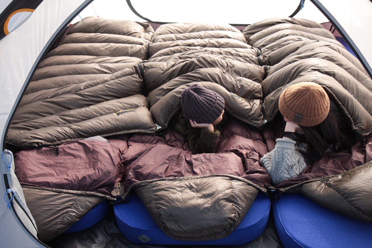 SLEEPING BAGRegular600<br>Layer connect sleeping system