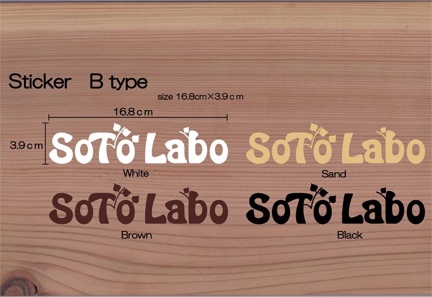 SotoLabo sticker / B type