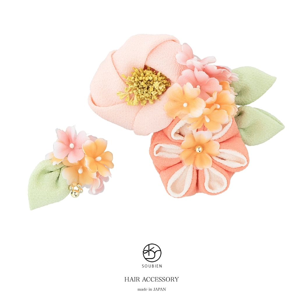 髪飾り つまみ細工 成人式 卒業式 袴 和装 振袖| きもの館 創美苑