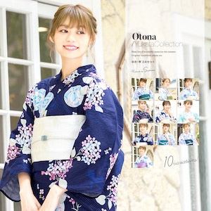 浴衣 レディース セット 浴衣セット 半幅帯 大人 2点セット 麻の葉 向日葵 雪輪 金魚 百合 花 夏 クール S フリー 送料無料