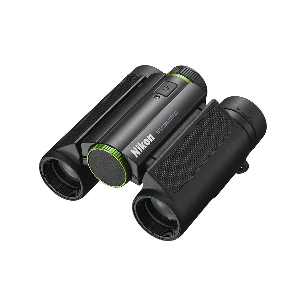 Nikon 10x25 STABILIZED グリーン 双眼鏡 防振 ニコン コンサート 観劇 旅行 観戦 美術館 博物館 ※お取り寄せ