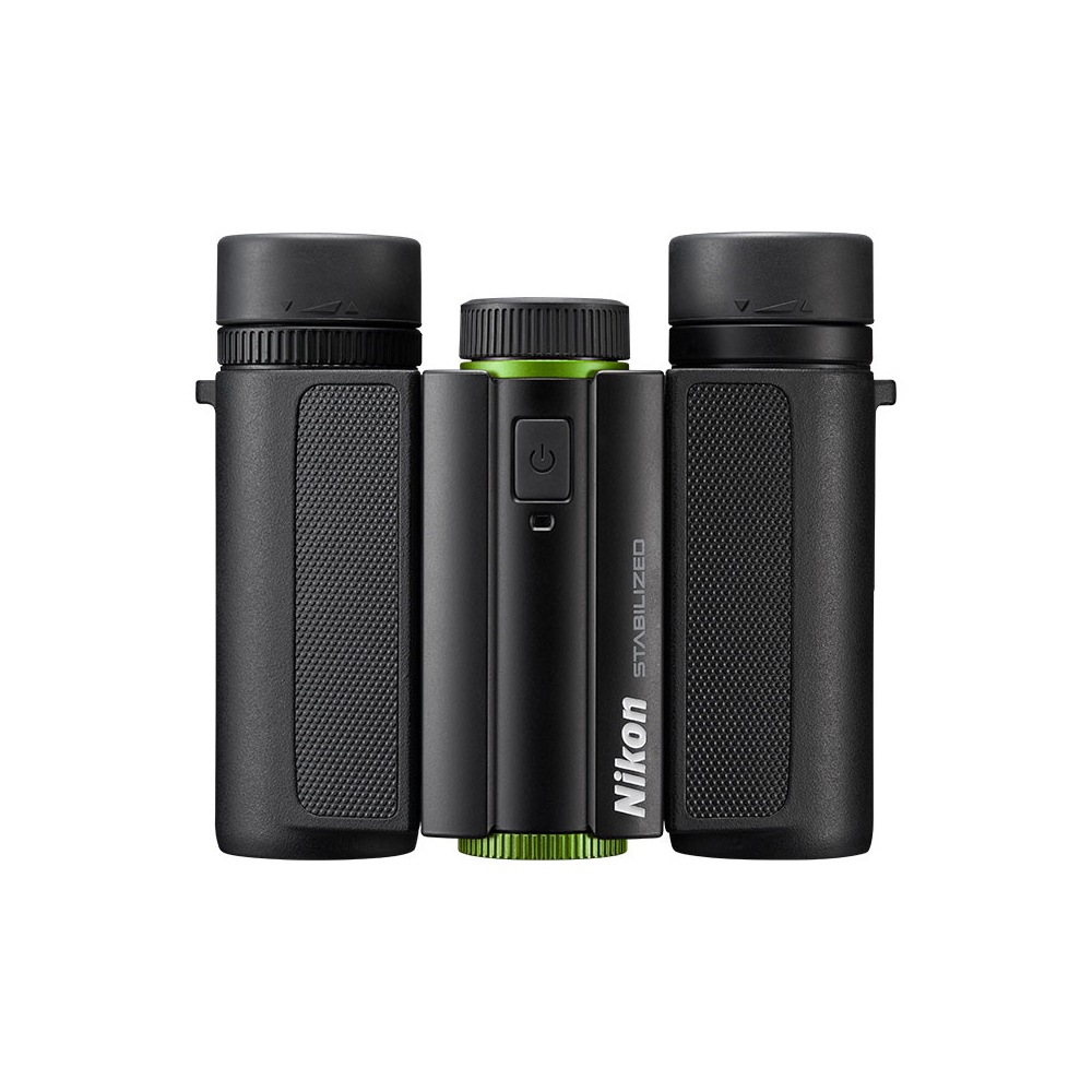 Nikon 10x25 STABILIZED グリーン 双眼鏡 防振 ニコン コンサート 観劇 旅行 観戦 美術館 博物館 ※お取り寄せ