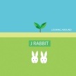 J RABBIT / 2����LOOKING AROUND��