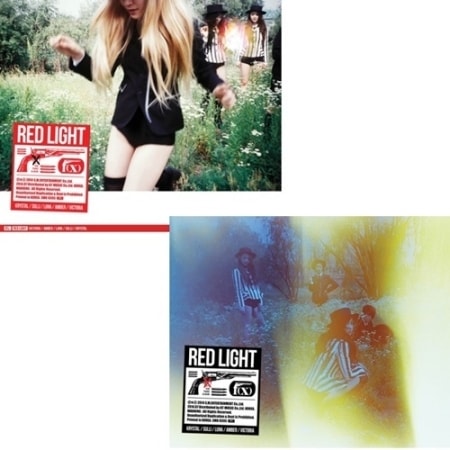 初回ポスター[縦型]付] f(x) / 3集『RED LIGHT』 [ジャケット