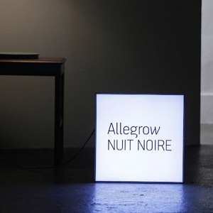 Allegrow / ��NUIT NOIRE��Black Night