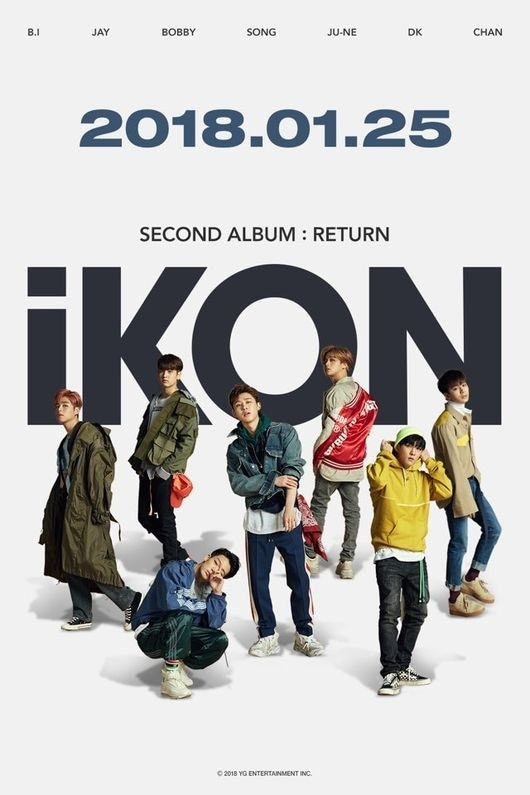 iKON / 2集 『RETURN』 (Black version) | </A><!-- 2012 --><B style