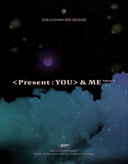 [���ݥ�������]GOT7/ 3�� ��PRESENT : YOU & ME EDITION (2CD)�� (���㥱�å�3�С������)
