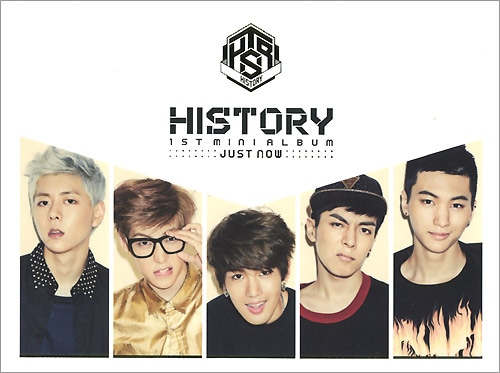HISTORY / 1ST MINI ALBUM ��JUST NOW�� (2013)