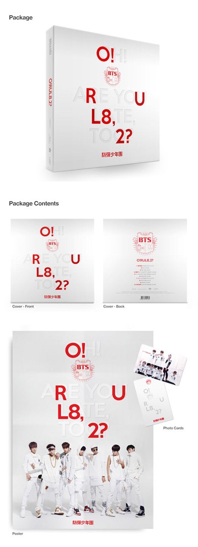 BTS(防弾少年団) /『O!RUL8,2?』 (OH! ARE YOU LATE TOO?) | </A