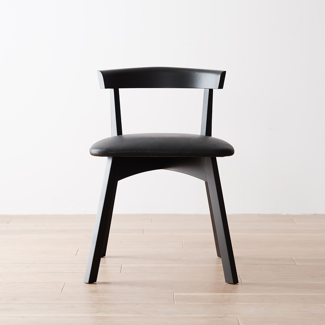 サイドチェア ブラック PURO 