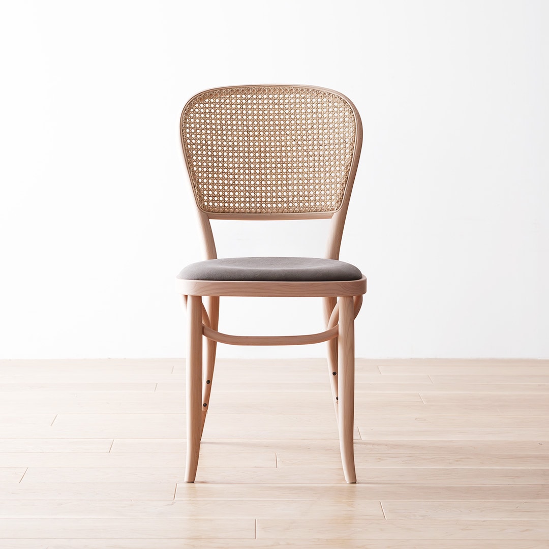 サイドチェア Z ラタン ホワイト TORCERE (受注生産品）