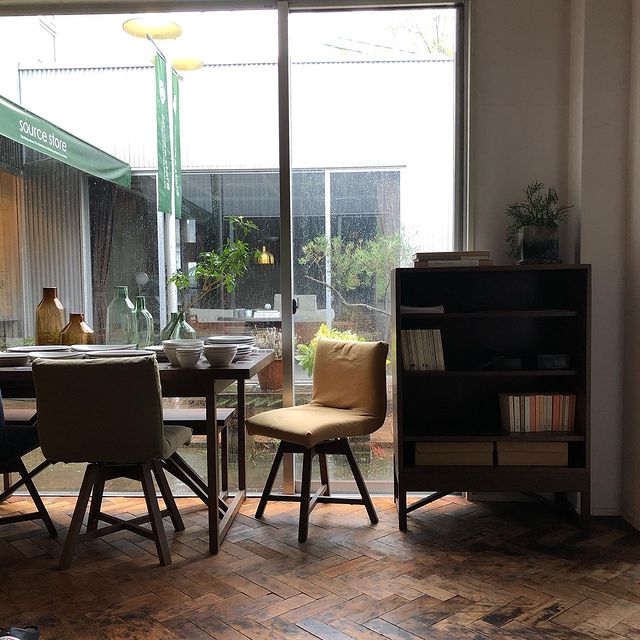 ラウンドチェア ブラウン TOCCO/トッコ