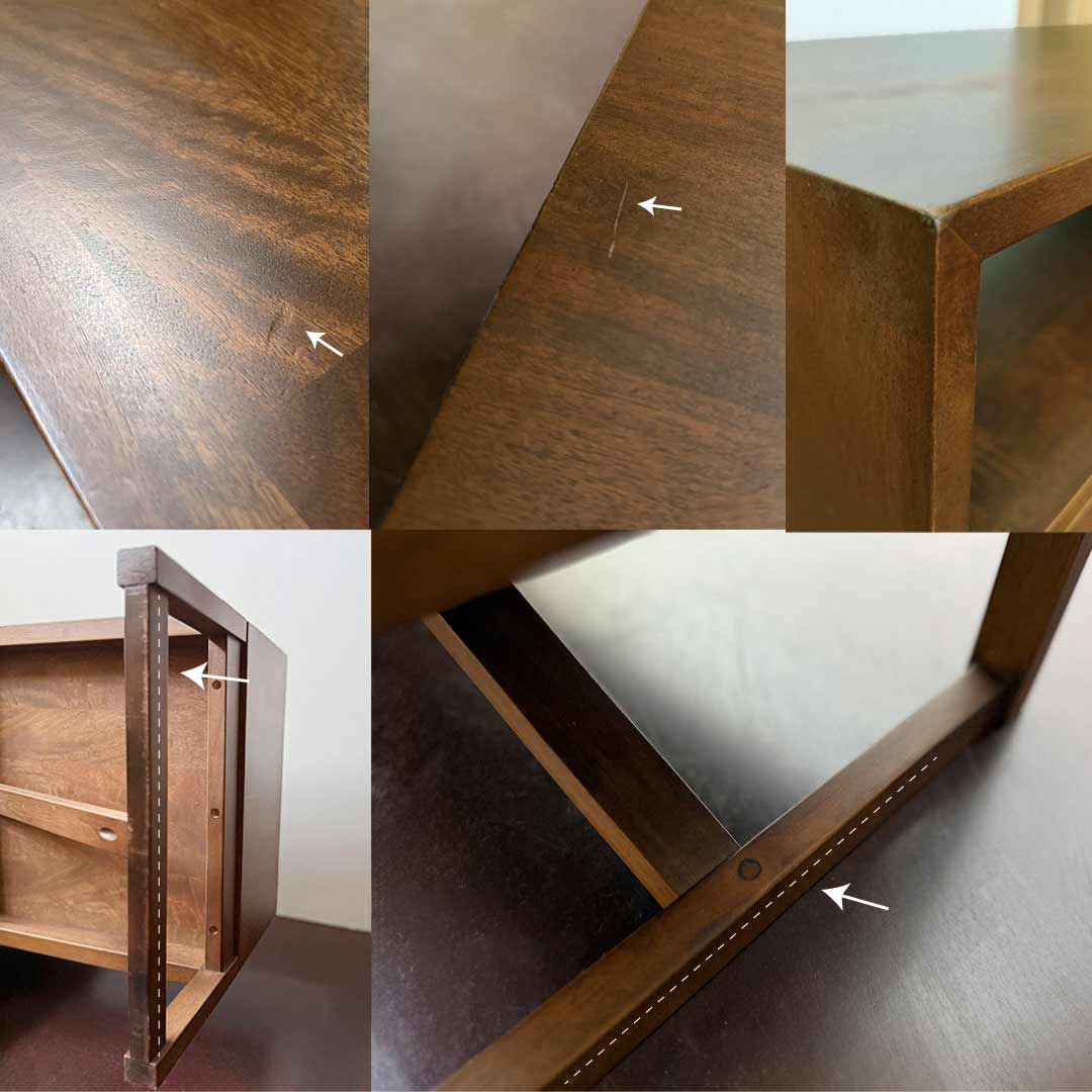 【展示品販売】ハイテレビボード 154 TOCCO/トッコ　コンディション：傷有