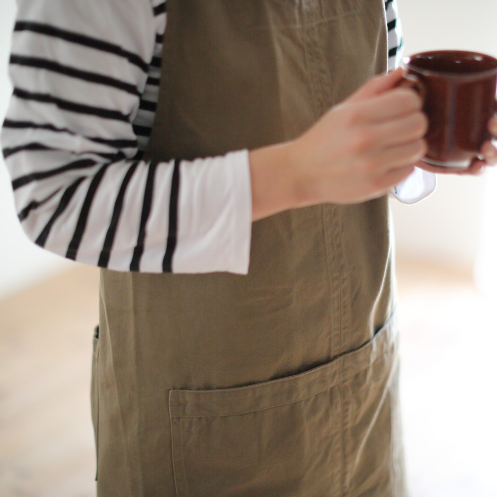 バッククロスエプロン COMODO／sourceオリジナル