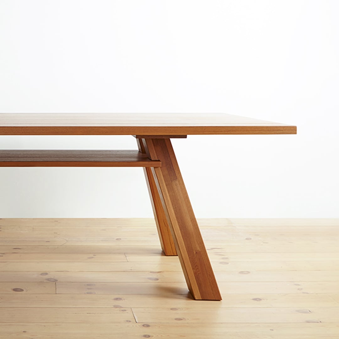 数量限定】ダイニングテーブル 210 PURO チーク ｜source公式