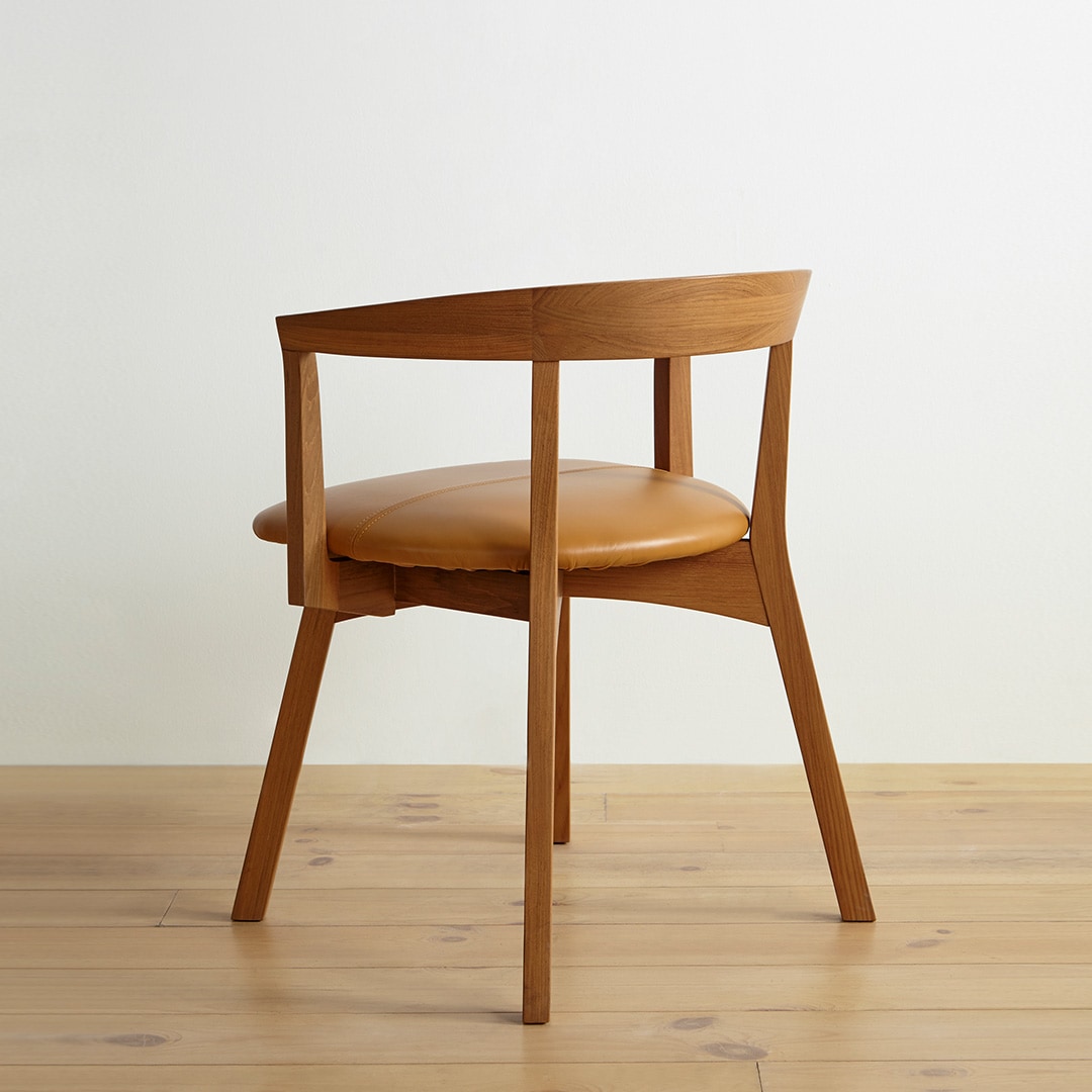 アンティーク チーク ハイバックチェア 木製アームチェア ② 数量限定】アームチェア PURO チーク ｜source公式オンラインショップ