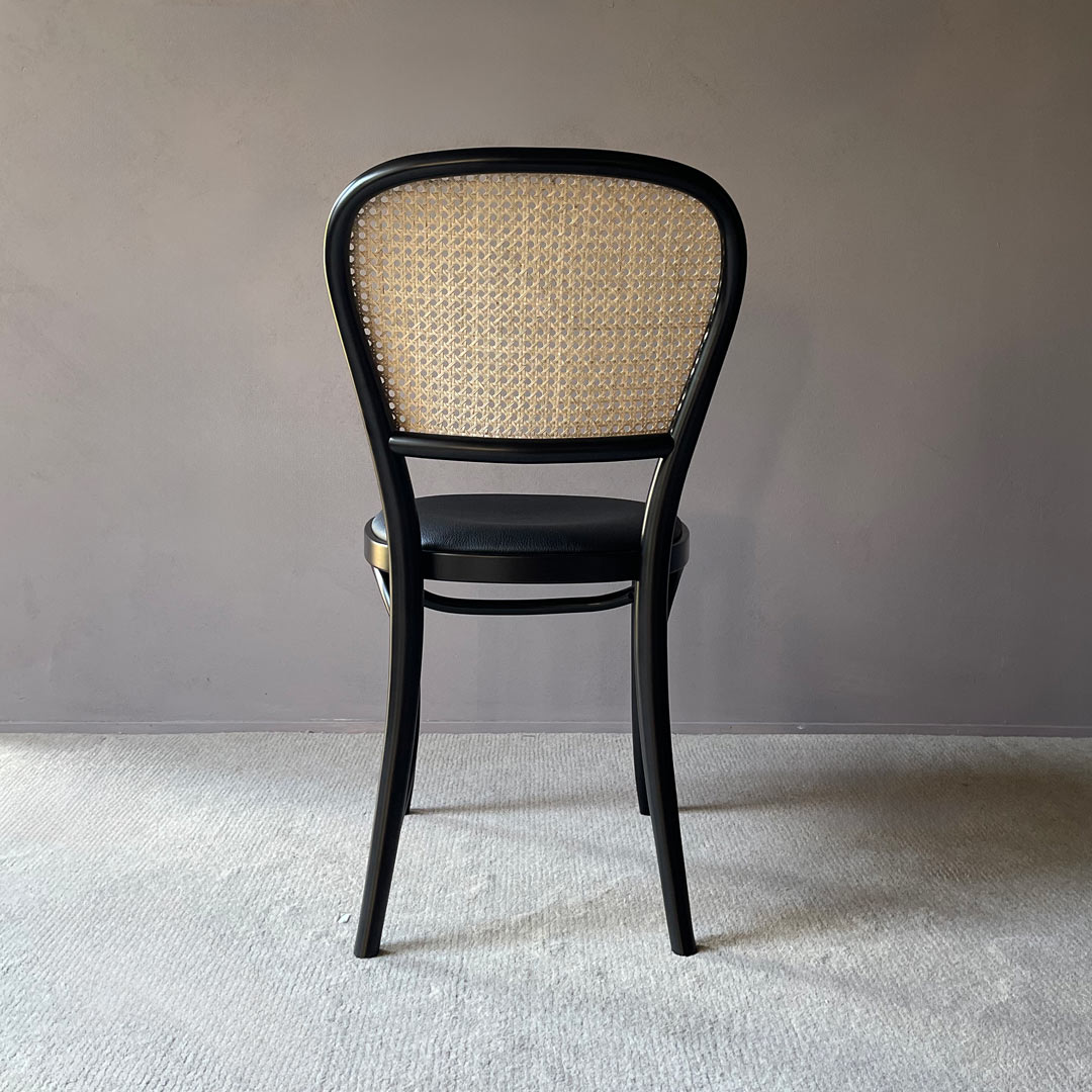 サイドチェア Z ラタン ブラック TORCERE/トルチェーレ (受注生産品）