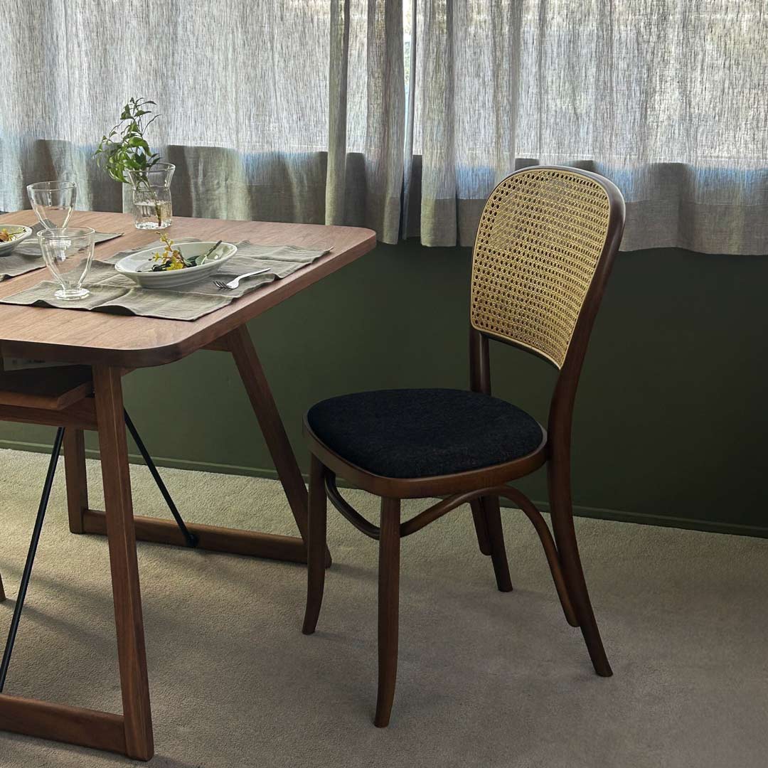 サイドチェア Z ラタン アンバー TORCERE (受注生産品)