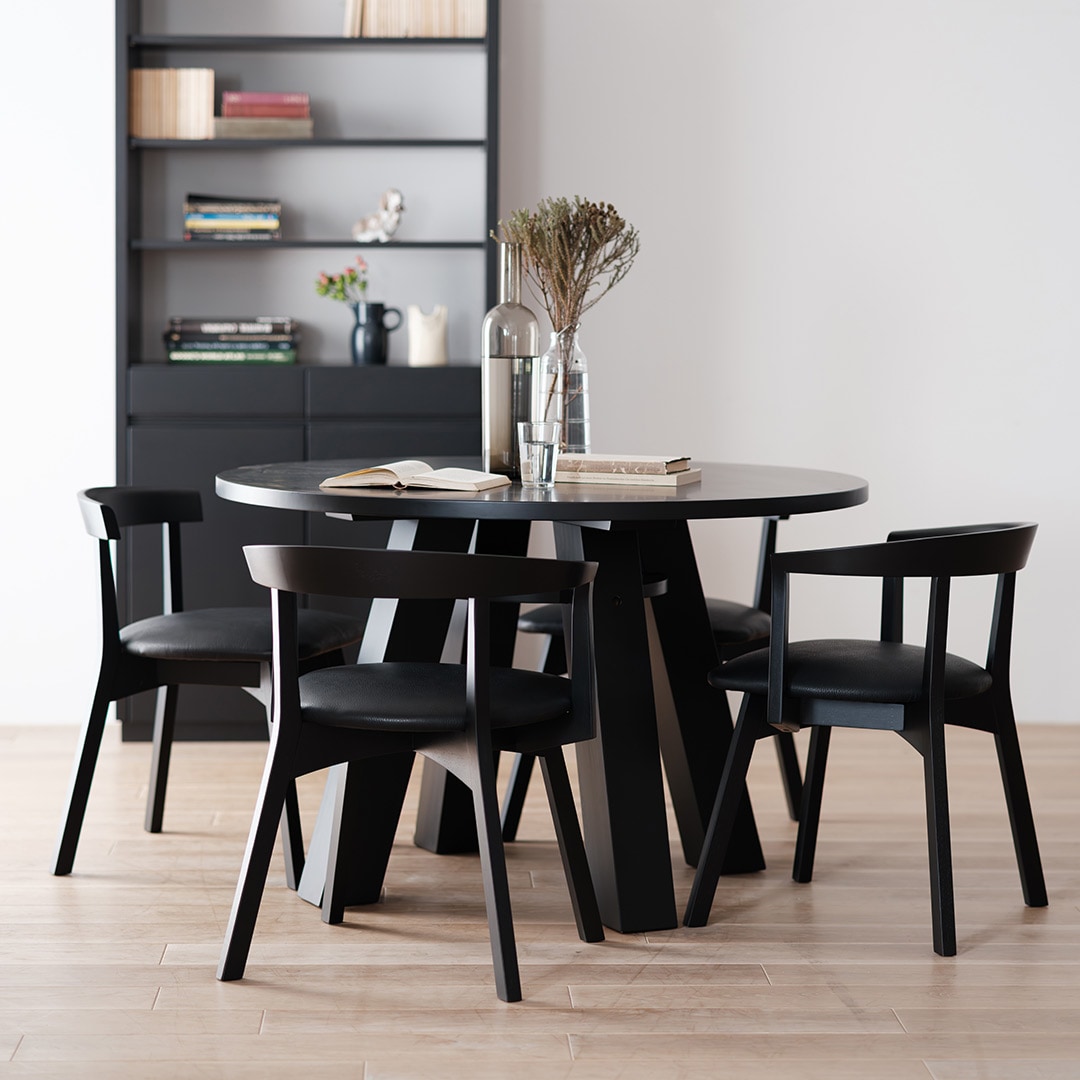 アームチェア ブラック PURO ｜source公式オンラインショップ