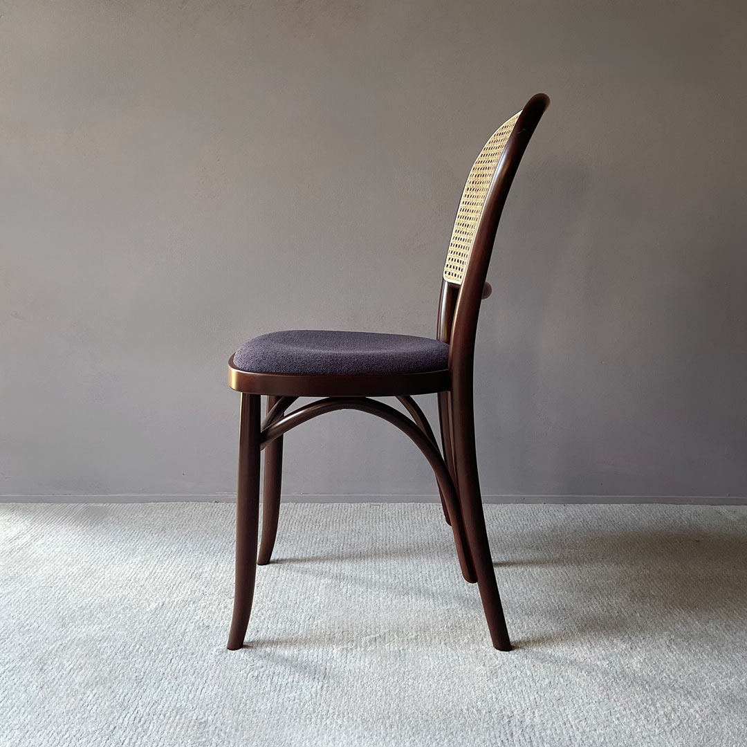 サイドチェア Z ラタン ブラウン TORCERE (受注生産品）