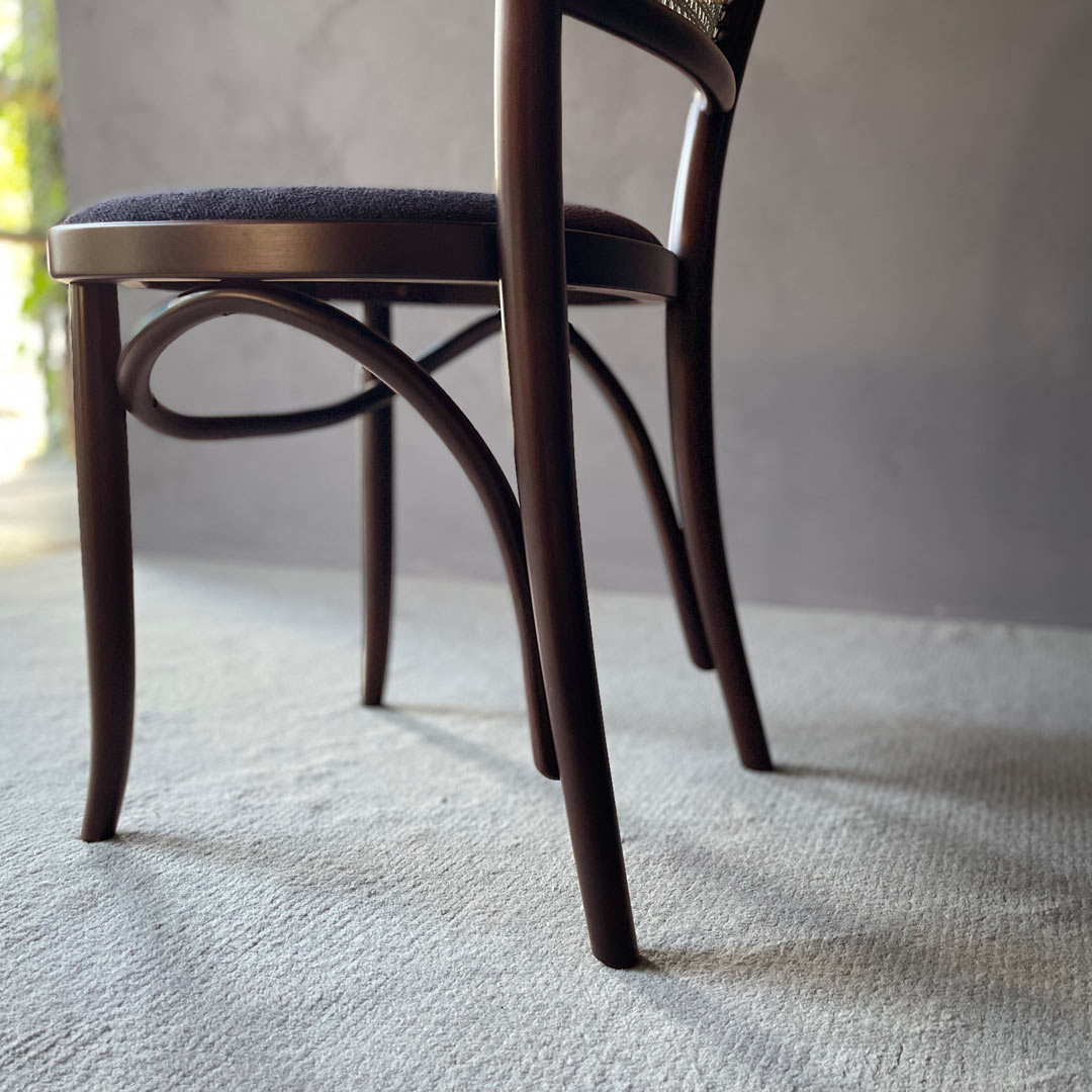 サイドチェア Z ラタン ブラウン TORCERE (受注生産品）