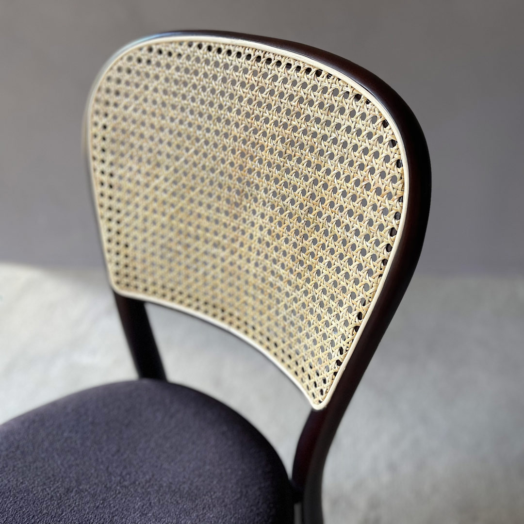 サイドチェア Z ラタン ブラウン TORCERE (受注生産品）