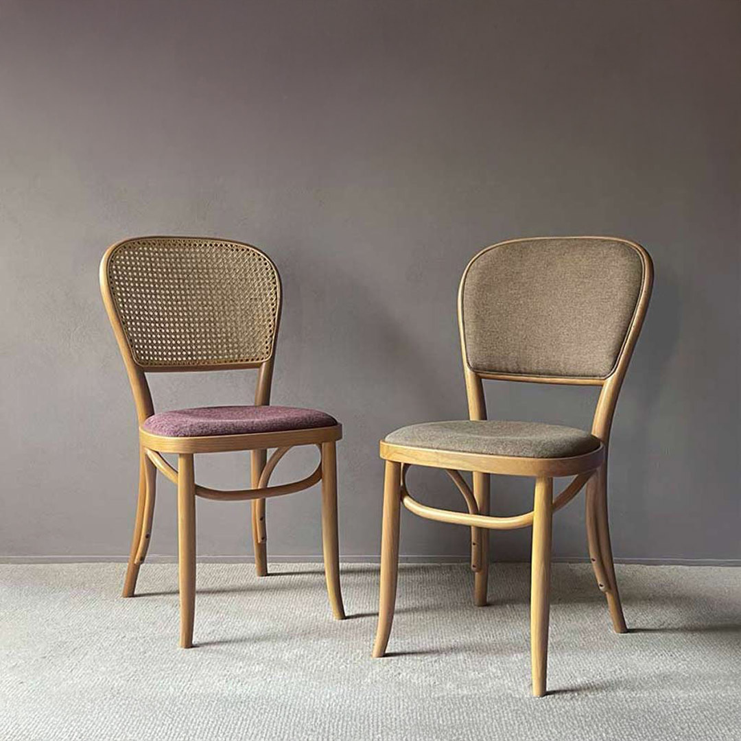 サイドチェア Z ラタン ナチュラル TORCERE (受注生産品)