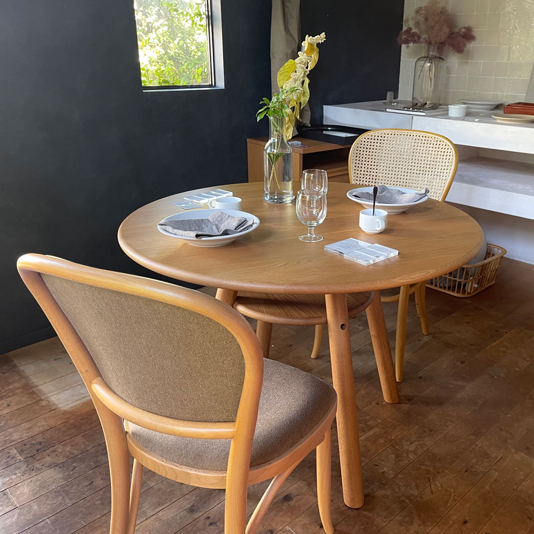 サイドチェア Z ラタン ナチュラル TORCERE (受注生産品)