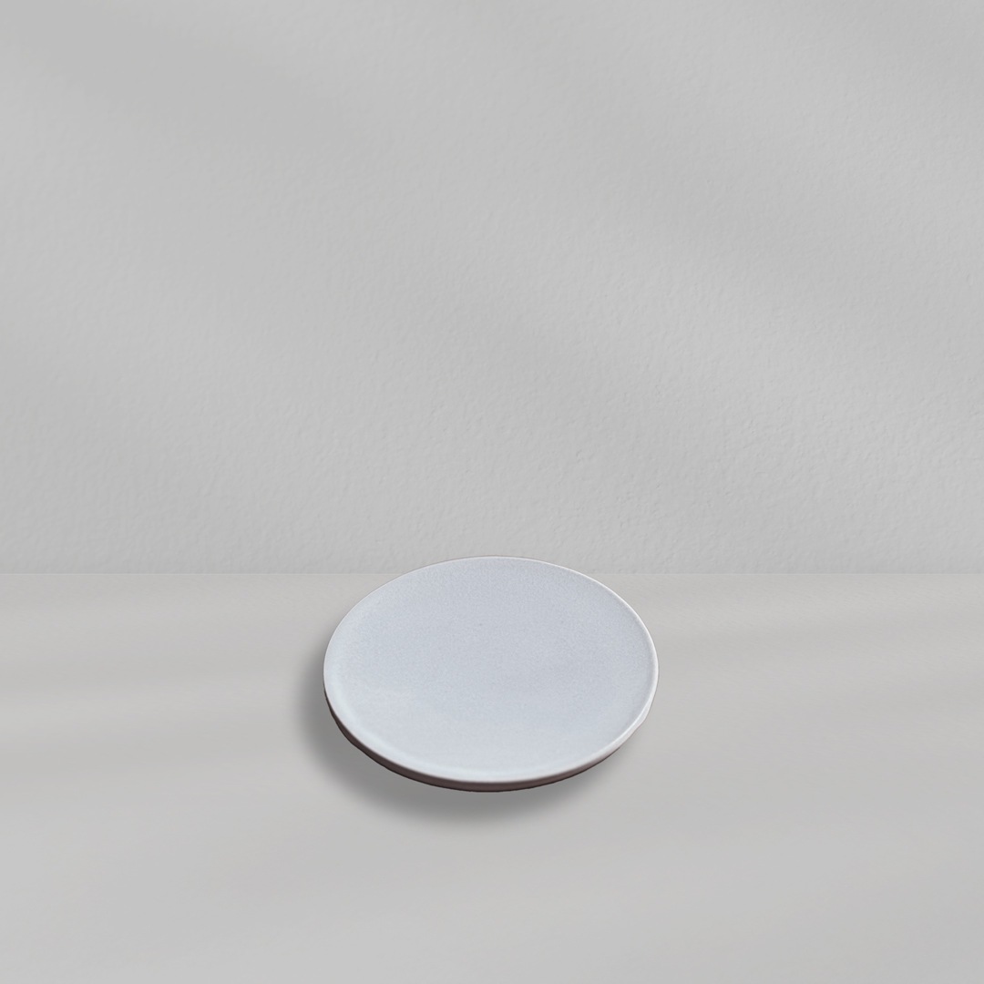 【SyuRo】炻器プレート　ホワイト
