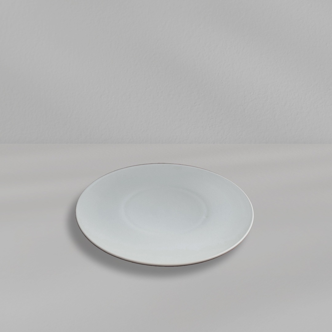 【SyuRo】炻器プレート　ホワイト