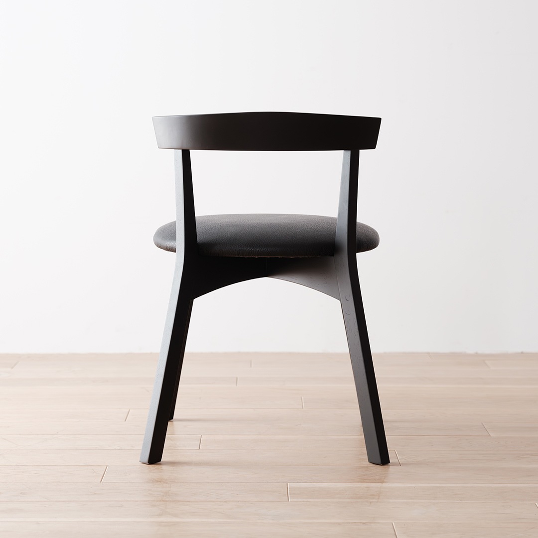 サイドチェア ブラック PURO 
