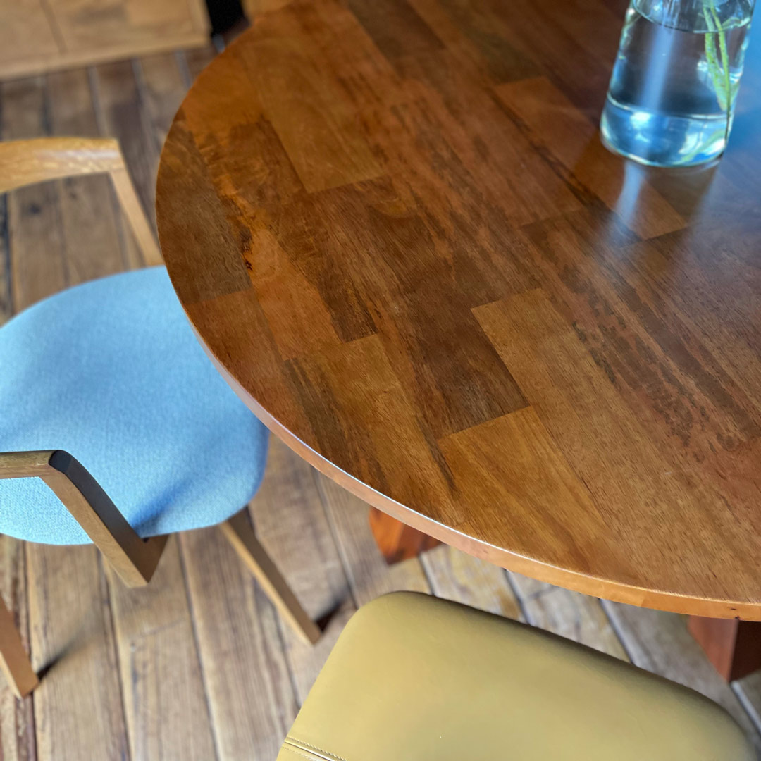 サークル ダイニングテーブル 126 アンバー PURO/プーロ