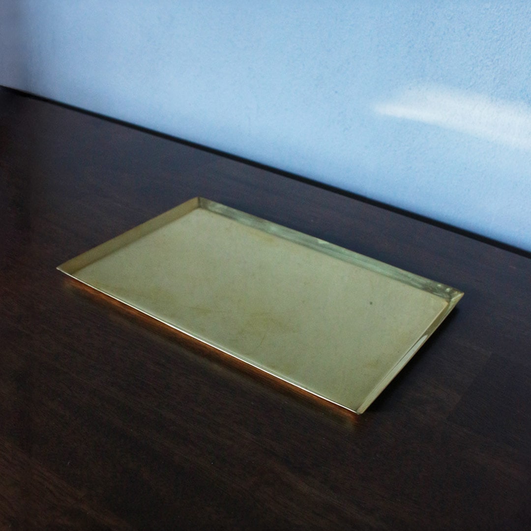 真鍮 小物トレー レクタングル